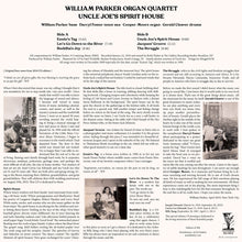 Load image into Gallery viewer, William Parker Organ Quartet – Uncle Joe's Spirit House