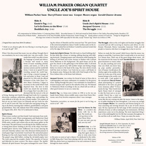 William Parker Organ Quartet – Uncle Joe's Spirit House